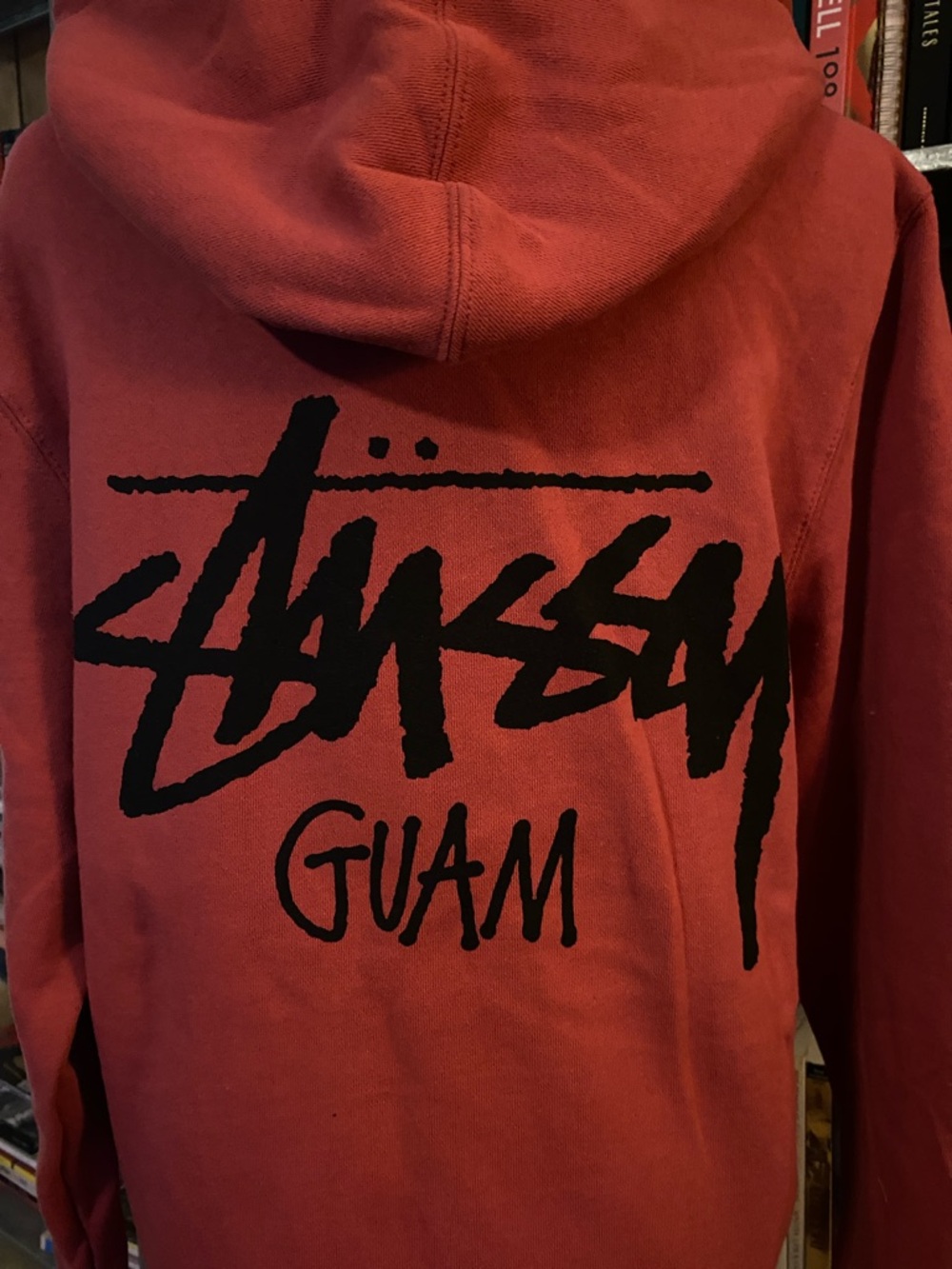 🆕 STUSSY full zip hoodie GUAM CHAPTER stüssy exclusive Medium 🇬🇺 - Picture 15 of 15